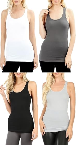 Trendyfriday Women's Basic Ribbed Tank Top