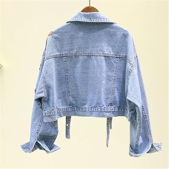 Women's Patchwork Denim Jacket
