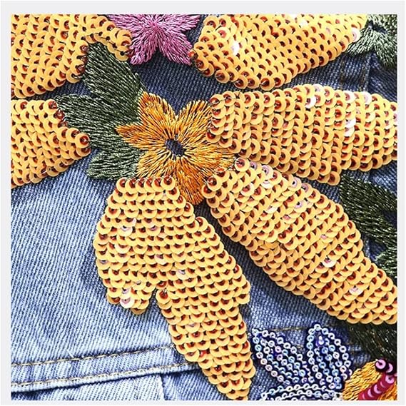 Women's Patchwork Denim Jacket