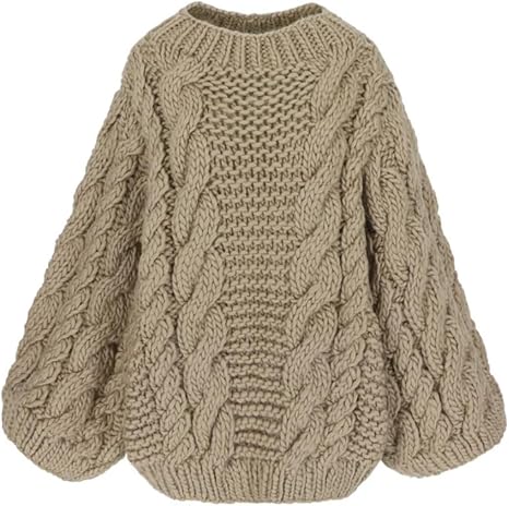 Women's Casual Oversized Chunky Knit Sweater